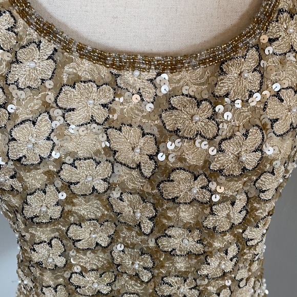 Adrianna Papell vintage occasions 100% silk top - Picture 3 of 10